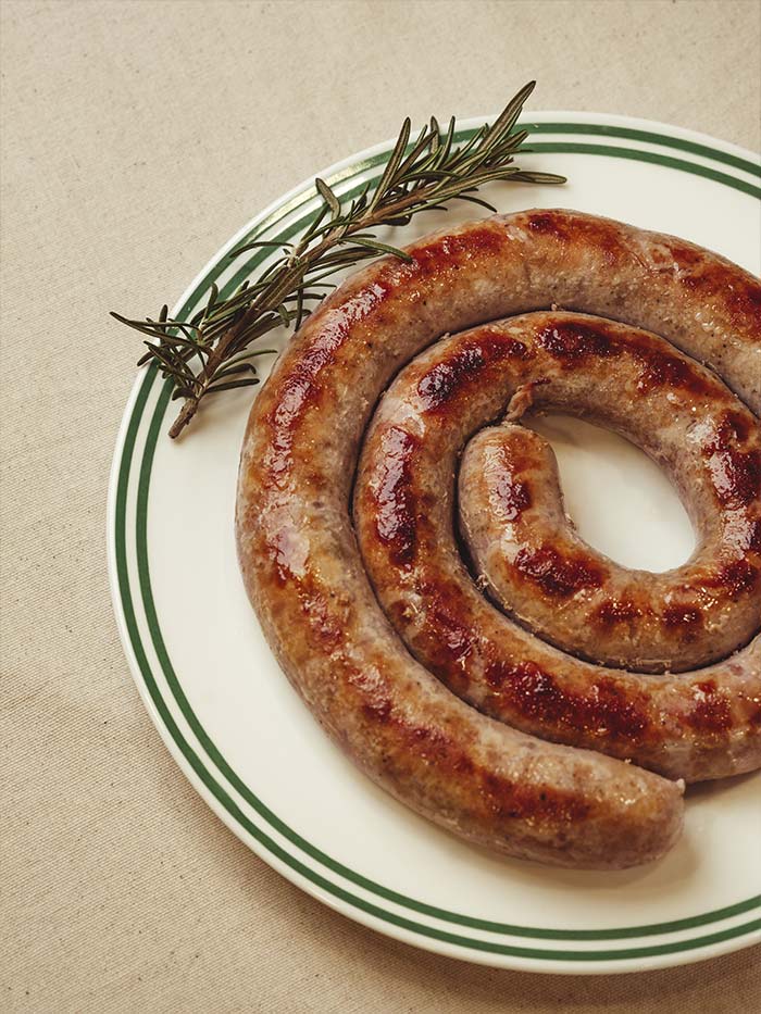Saucisse couteaux